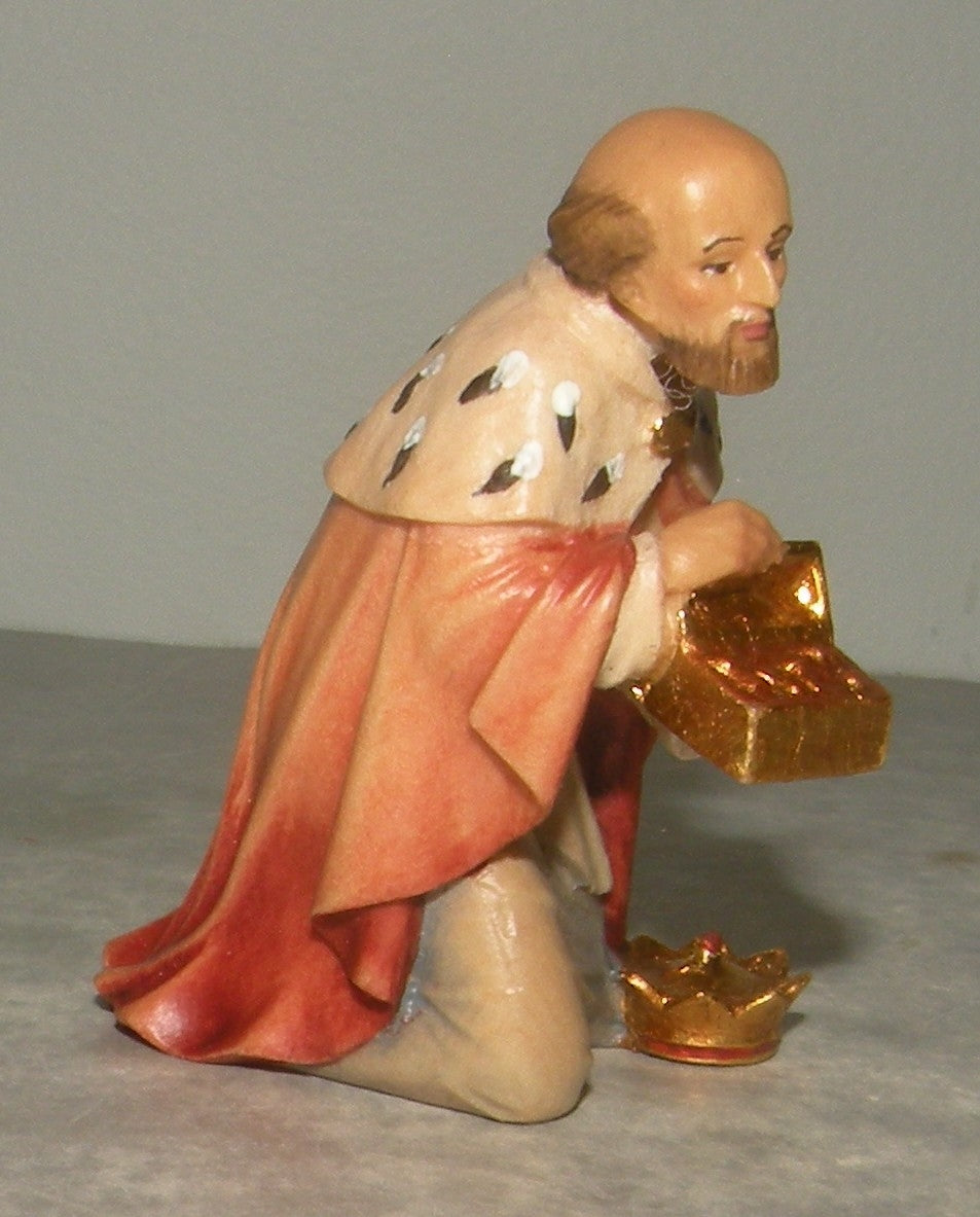 Wise Man kneeling (Melchior) Venetian Nativity