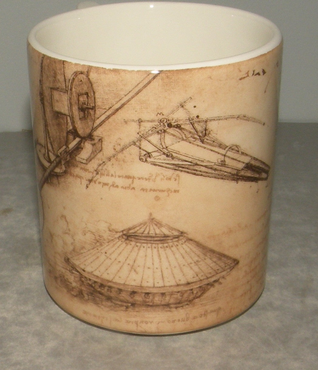 Coffee Mug Machine , Leonard de Vinci