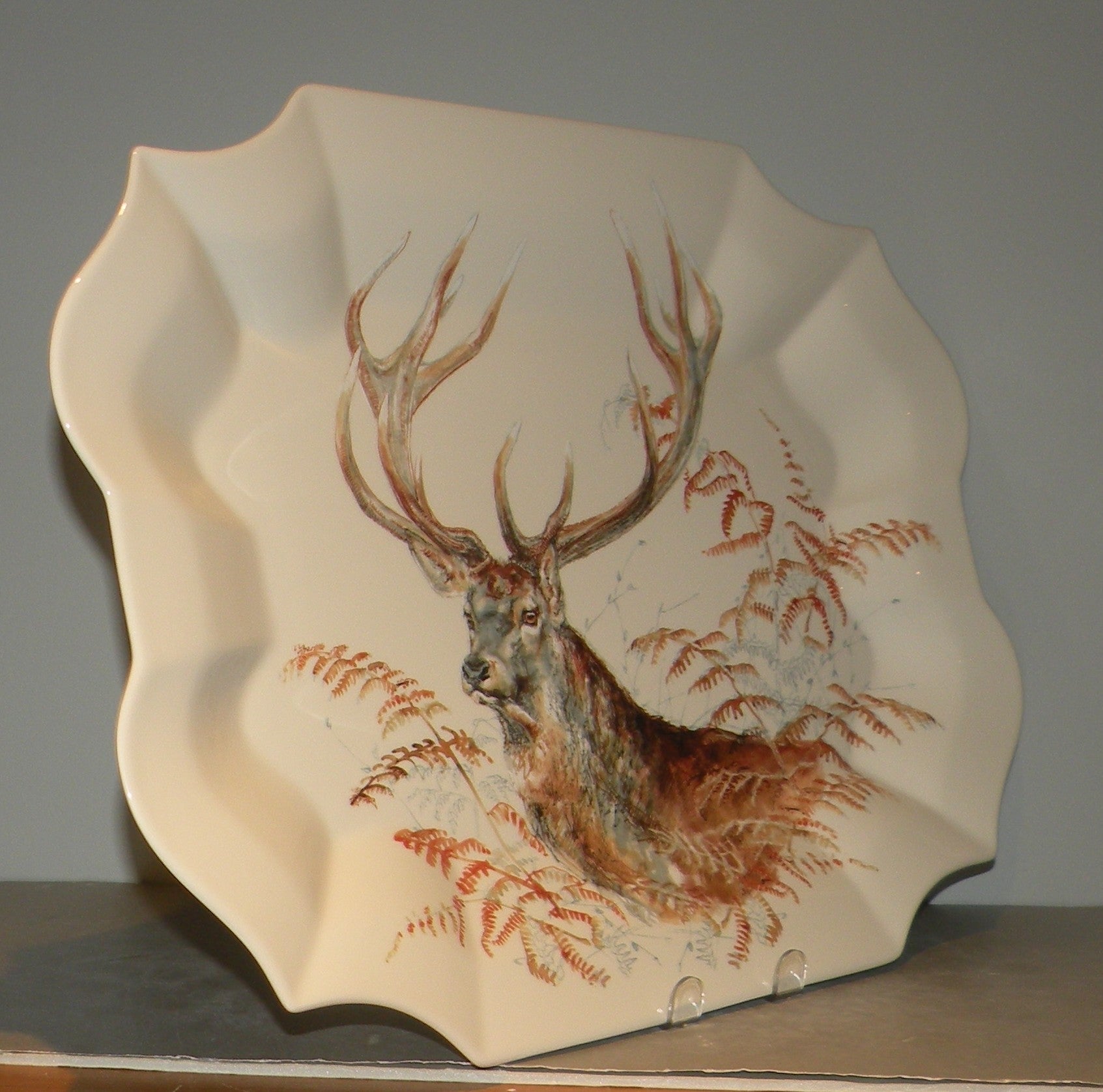 Serving Platter , Stag , Sologne