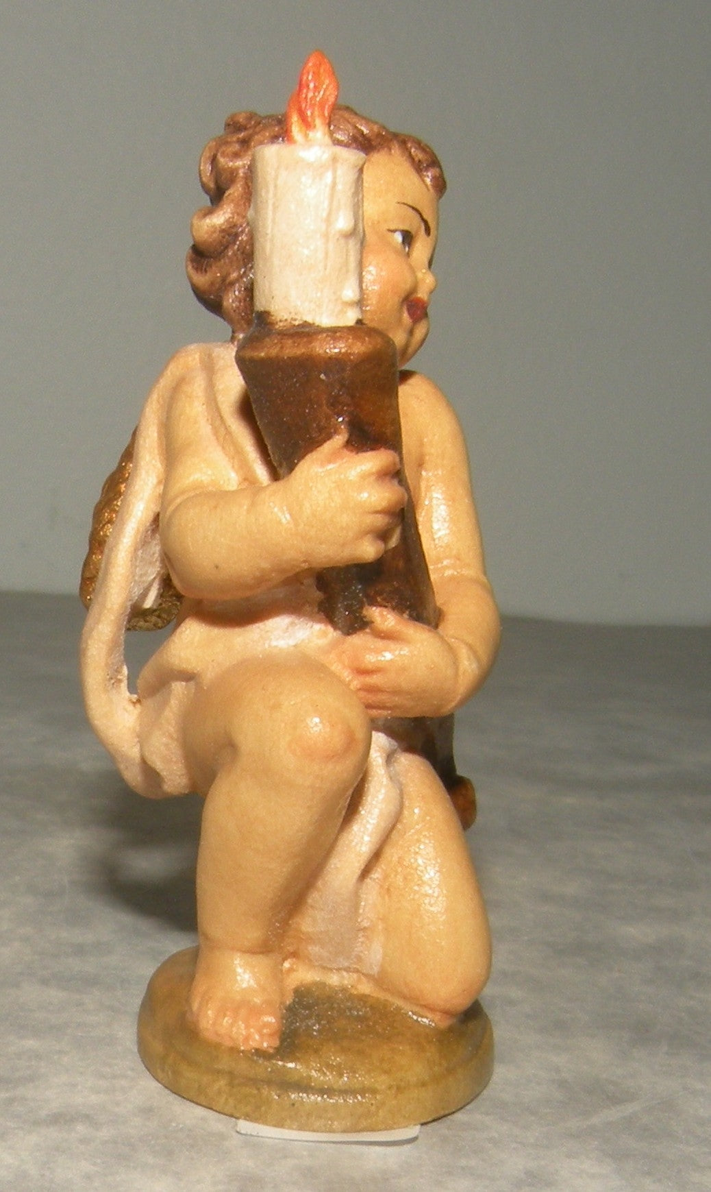 Angel ( right ) kneeling with candle-holder - 10150-59A  Rupert