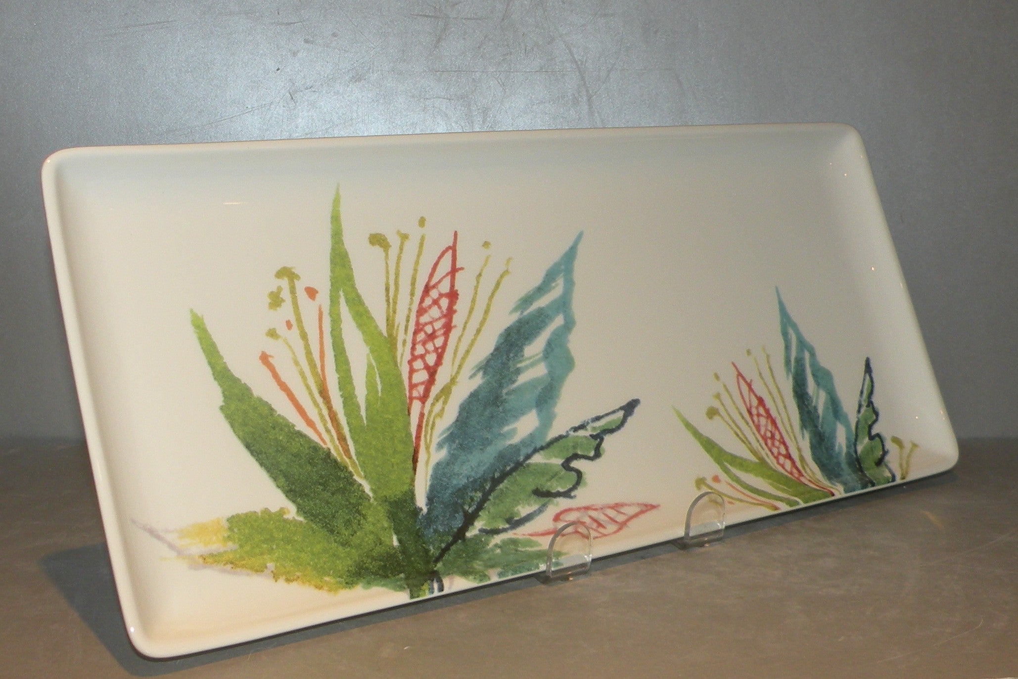 Oblong Serving Tray Jardins Extraordinaires