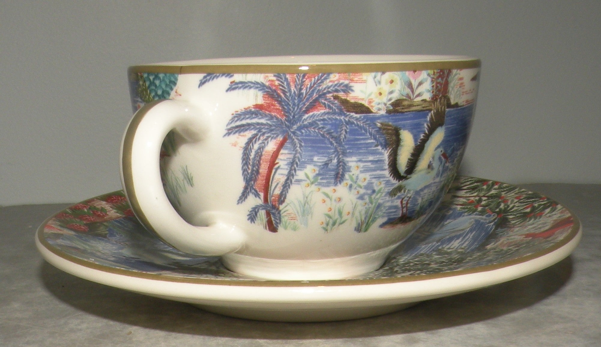 Tea Cup & Saucer Le Jardin du Palais