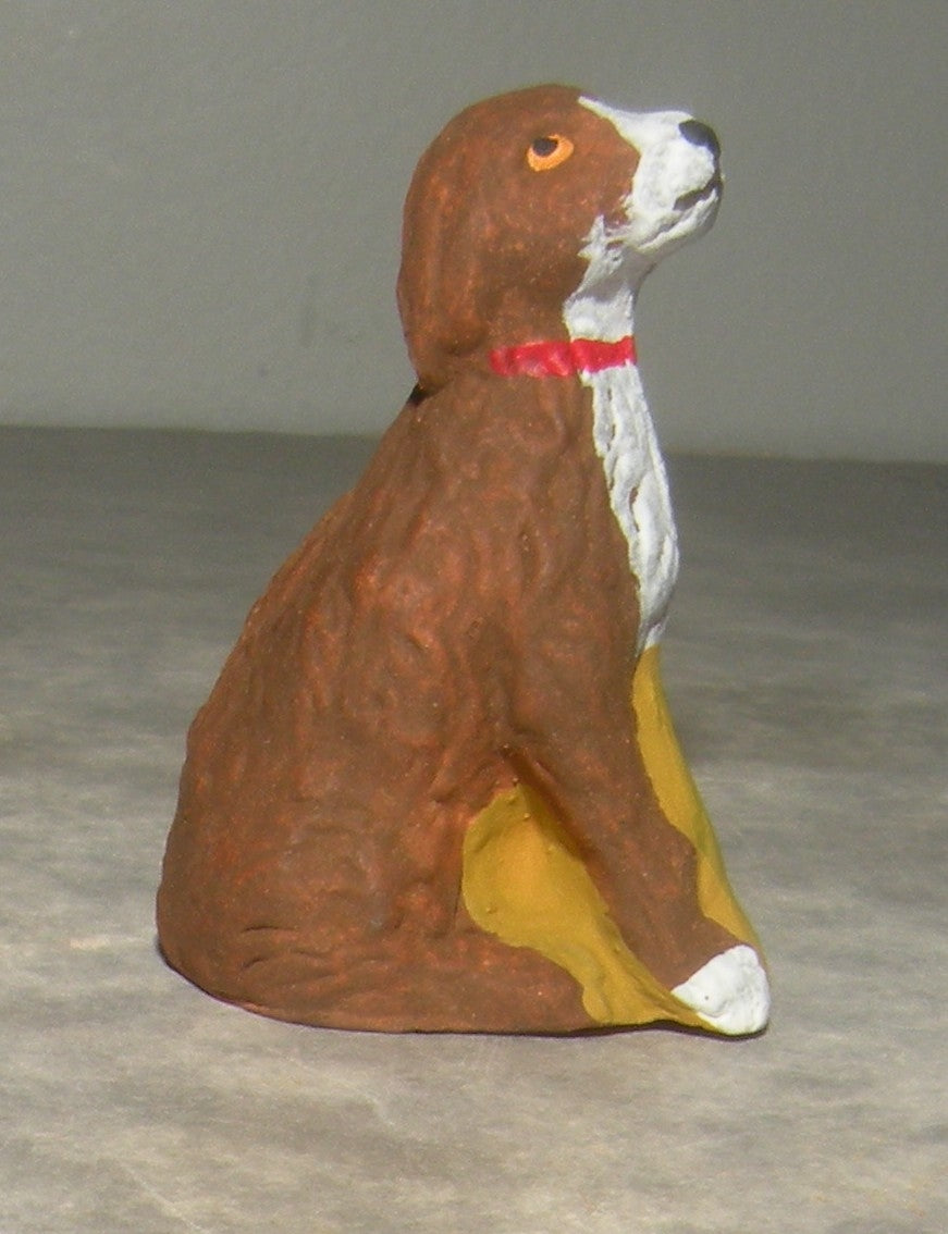 Sit Dog , Fouque, 9 cm