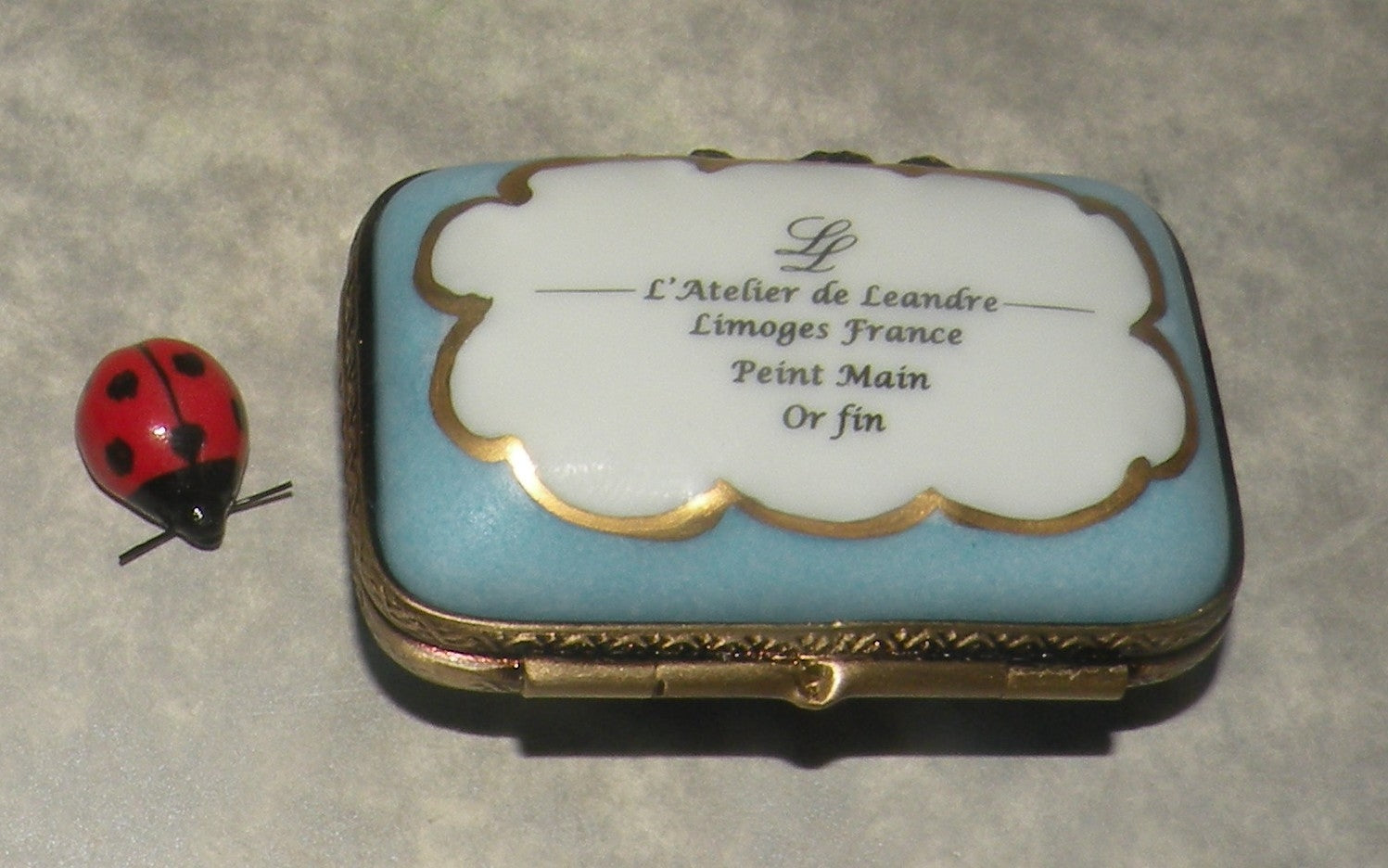 Personalized Box '' Grace '' ,  Limoges Box number  01