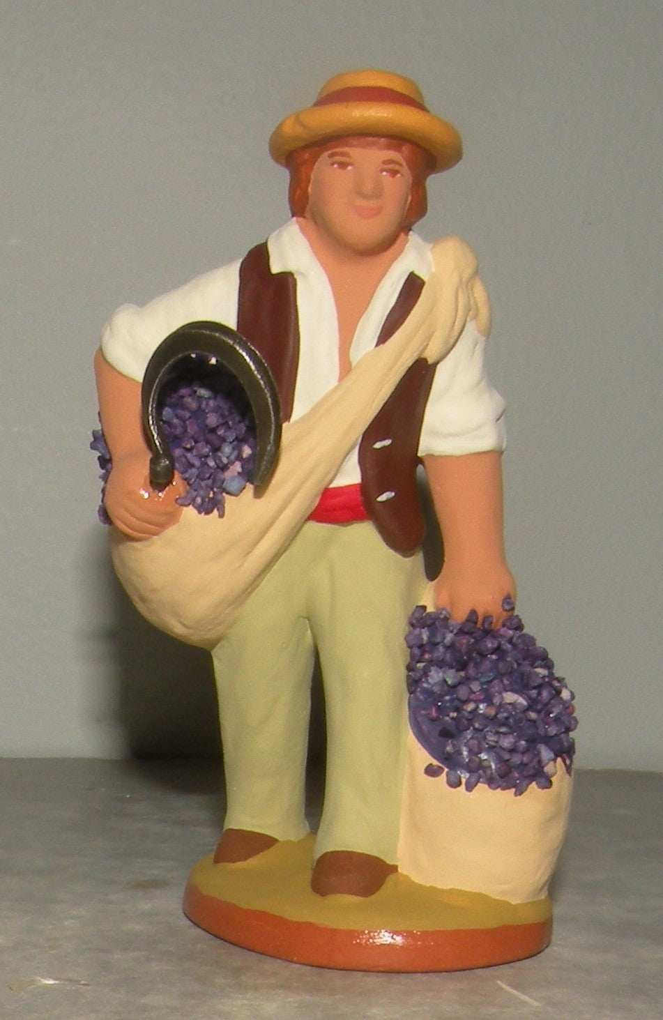 Lavender Picker ( Man )  , Fouque, 9 cm