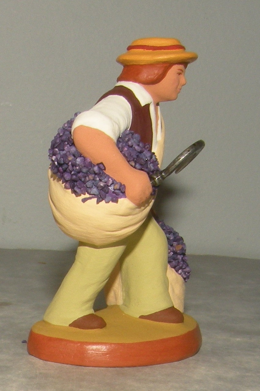 Lavender Picker ( Man )  , Fouque, 6 cm