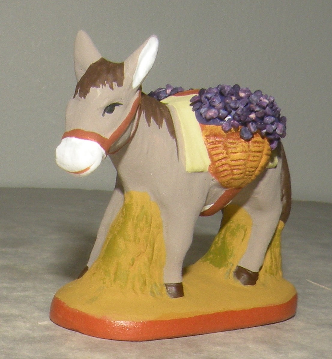 Donkey with Lavender Basket  , Fouque, 6 cm