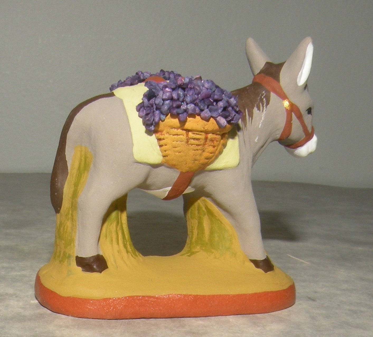Donkey with Lavender Basket  , Fouque, 6 cm