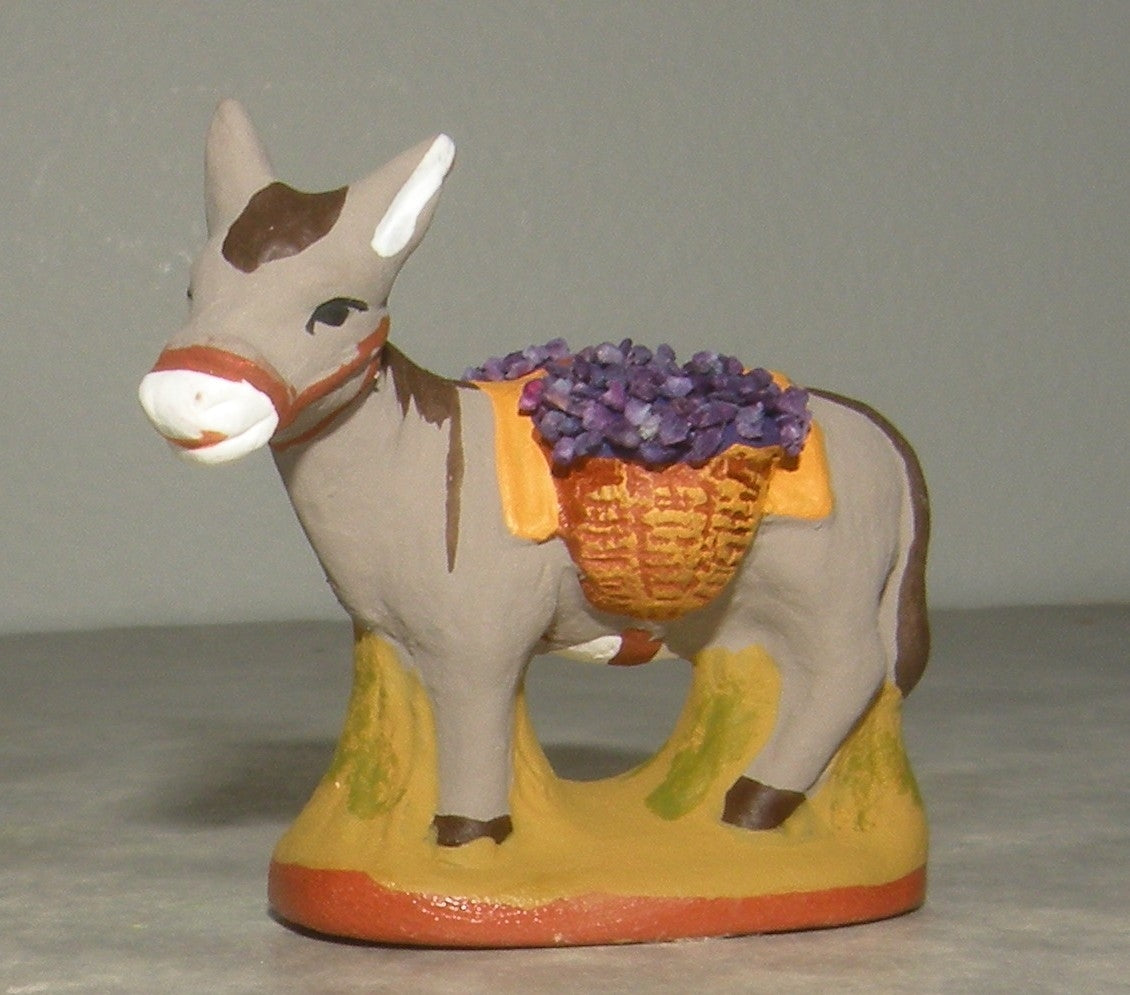 Donkey with Lavender Basket  , Fouque, 4 cm