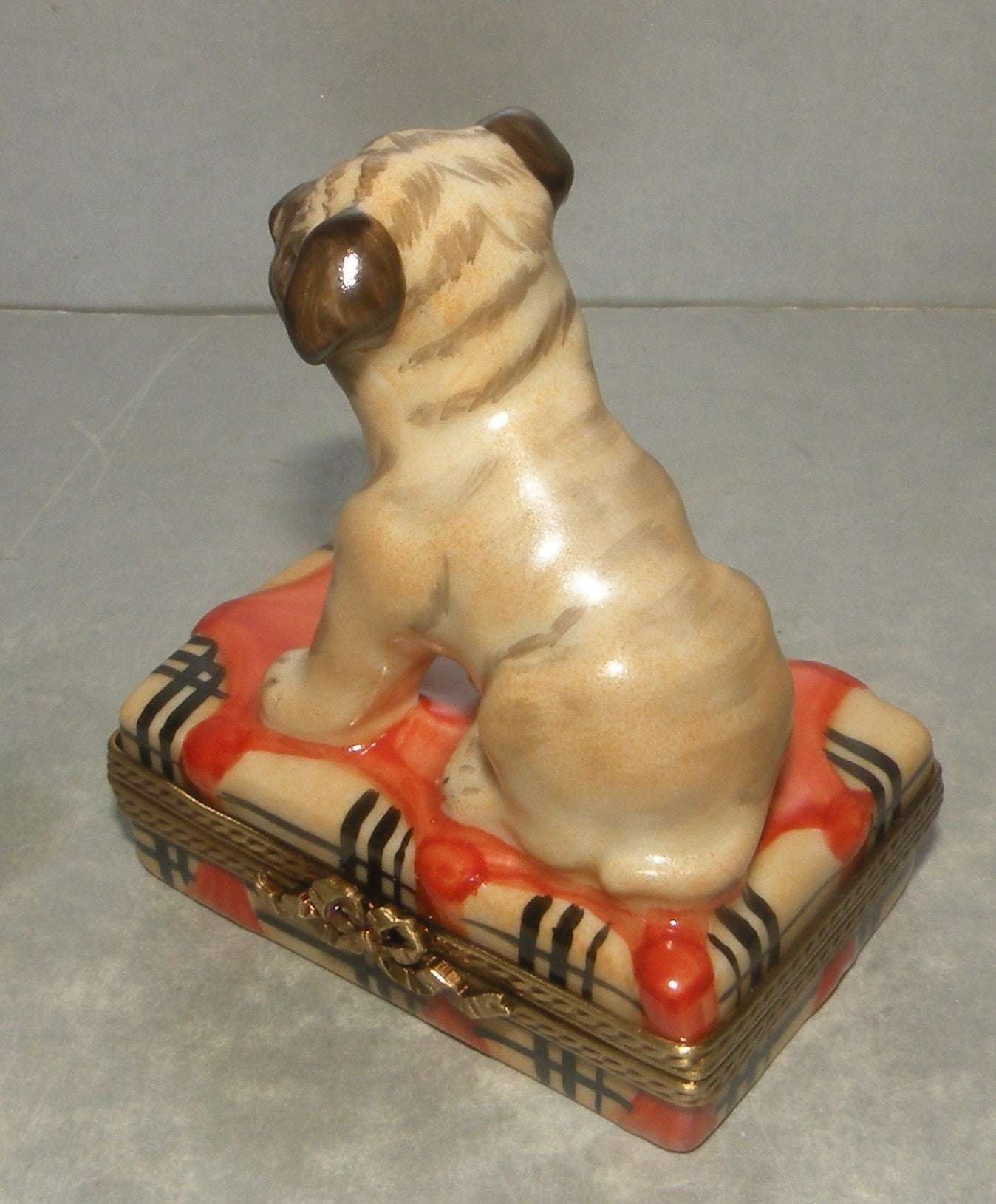 Boxer Pug Dog, Limoges Box Number 71