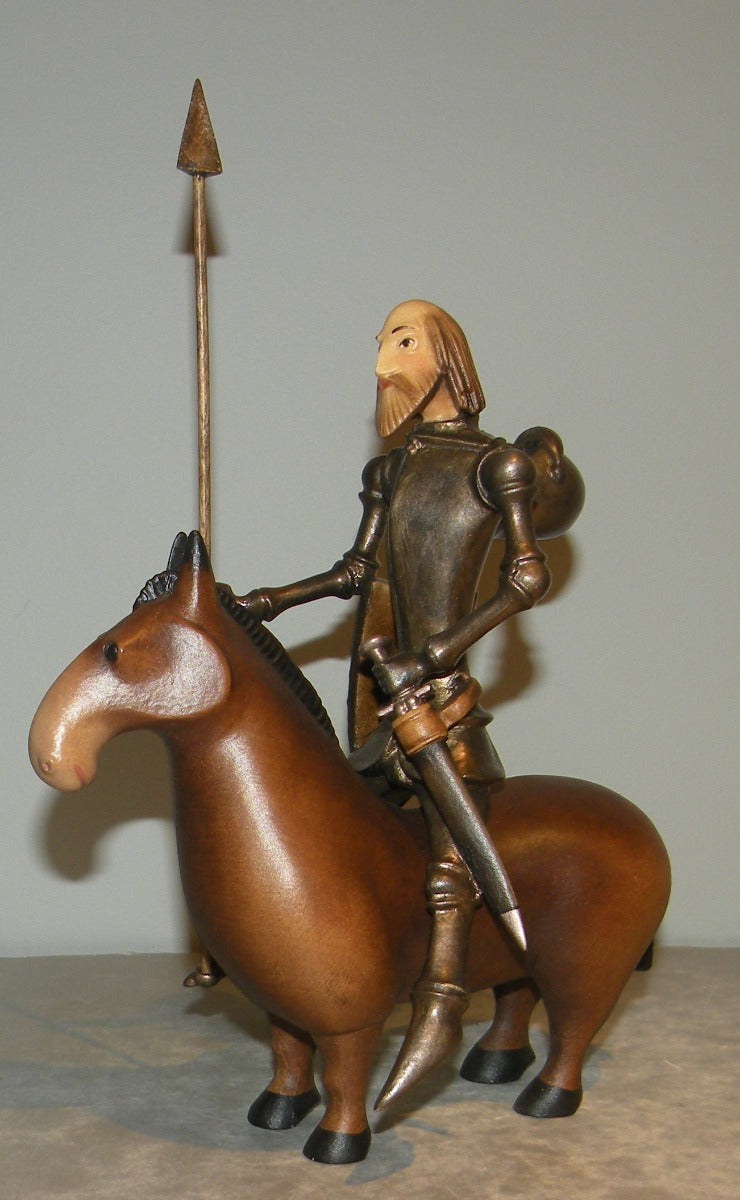 Don Quichotte on horse, 00614-Q, Lepi