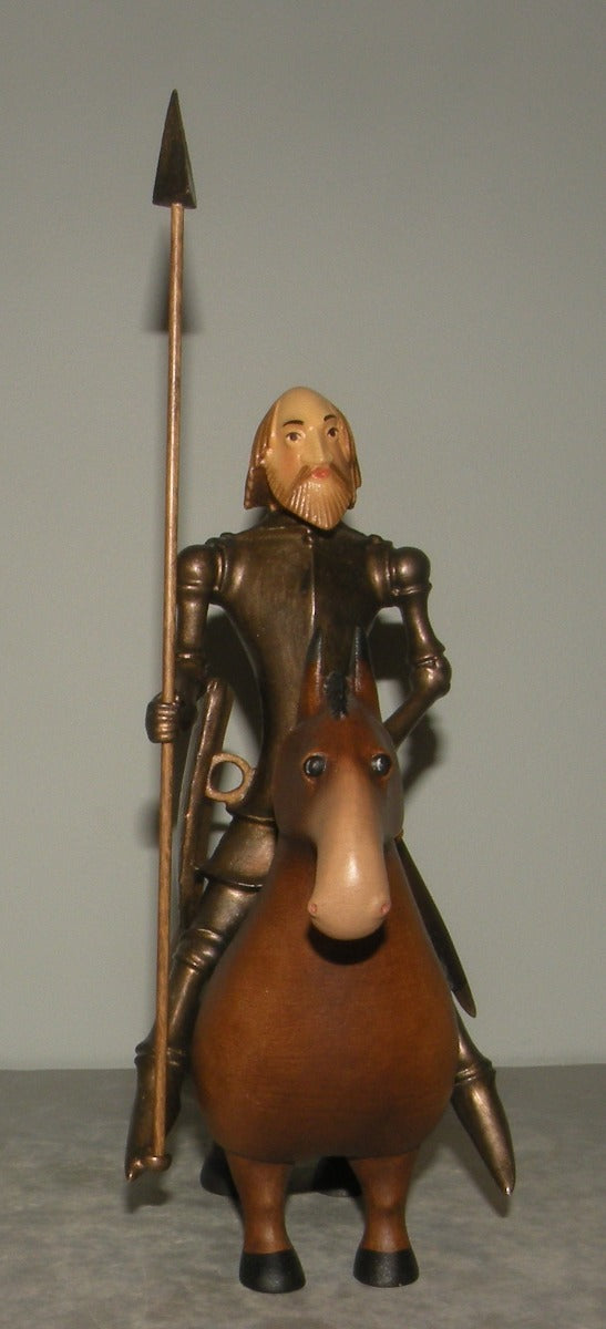 Don Quichotte on horse, 00614-Q, Lepi