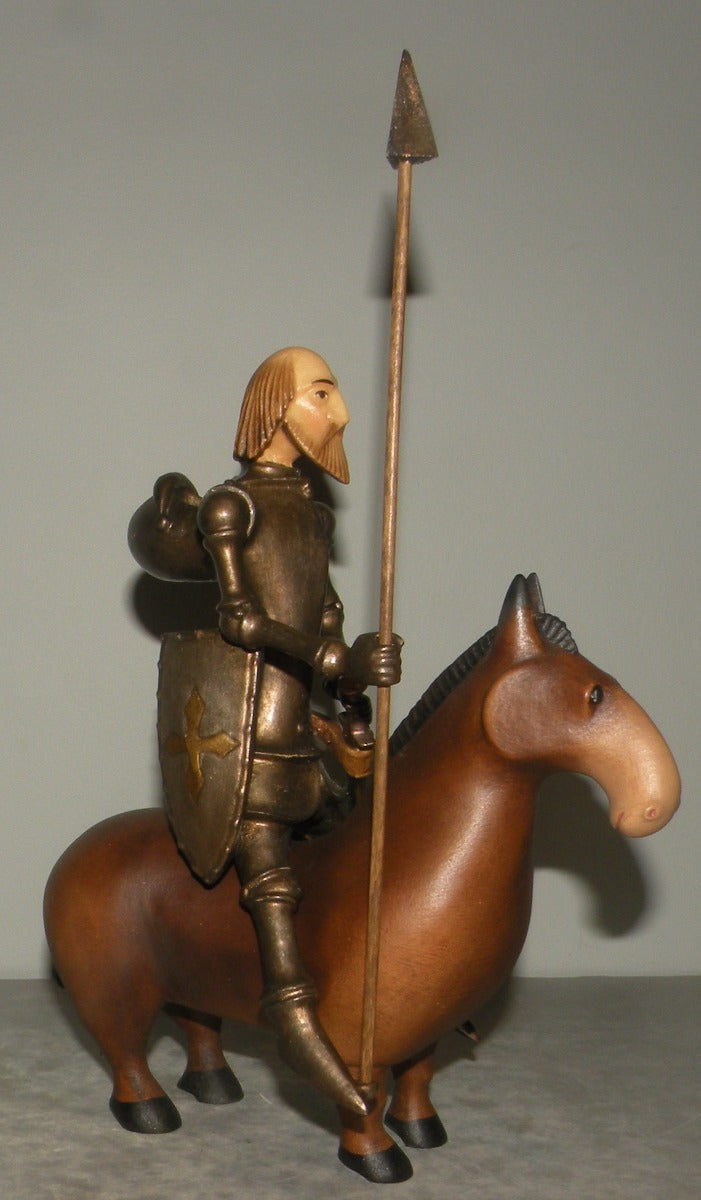 Don Quichotte on horse, 00614-Q, Lepi