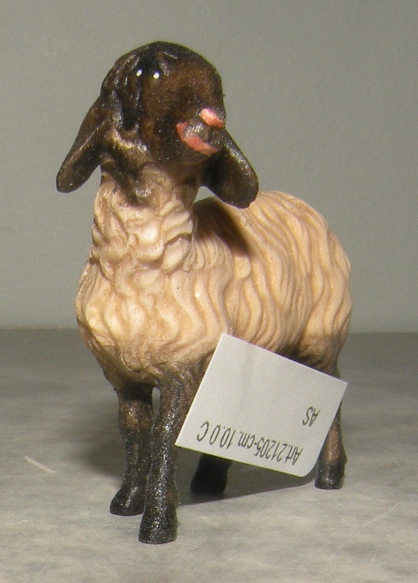Sheep standing black head ( 21205-AS ),  Lepi