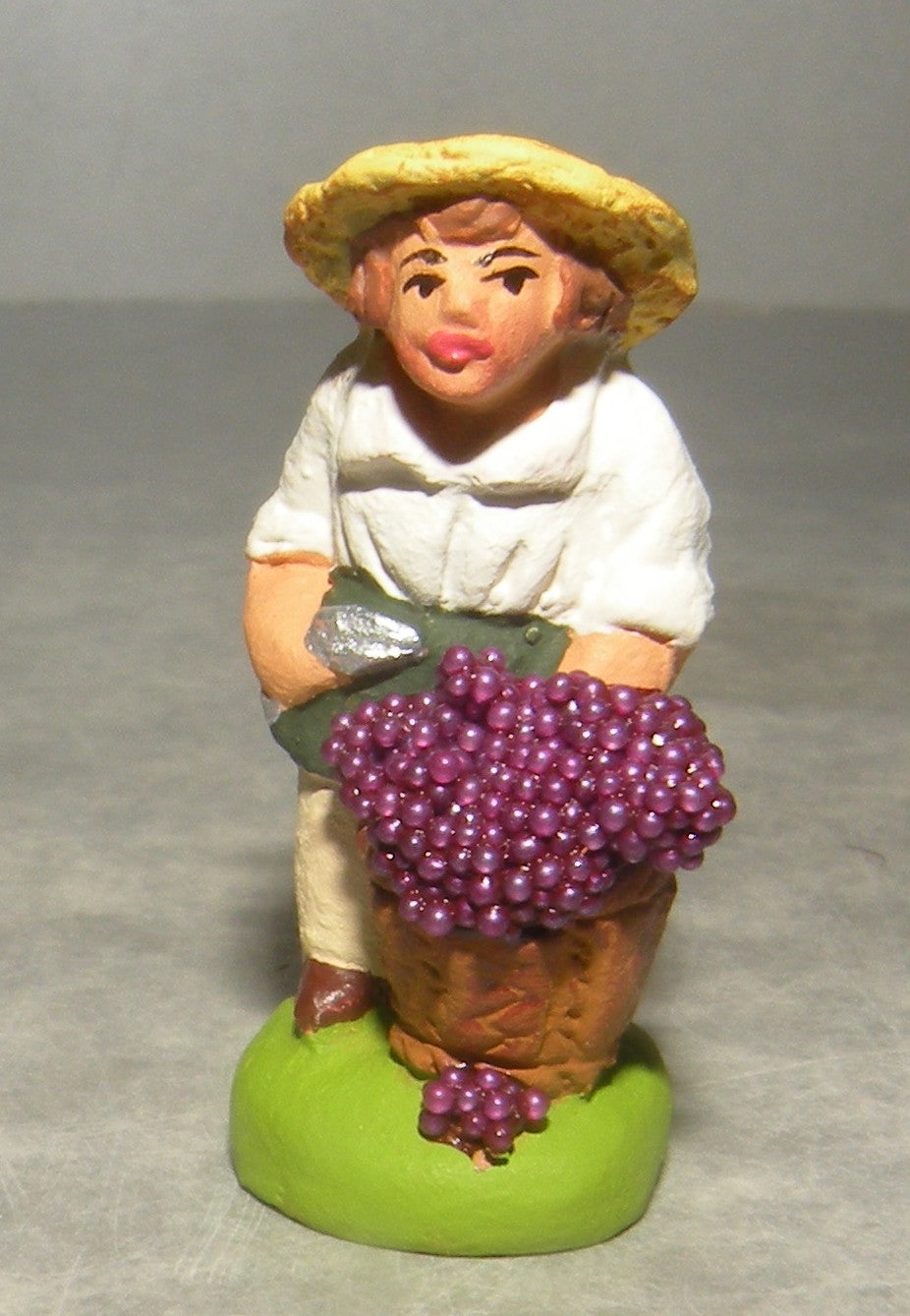Man harvesting Grapes, Didier Mini