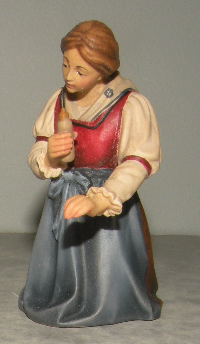 Virgin with baby bottle  ,   Folkloristic