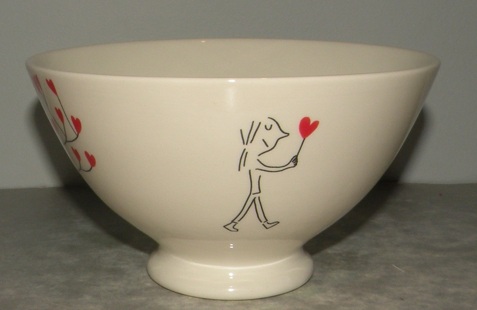 Large Cafe Au Lait Bowl   Les Amoureux