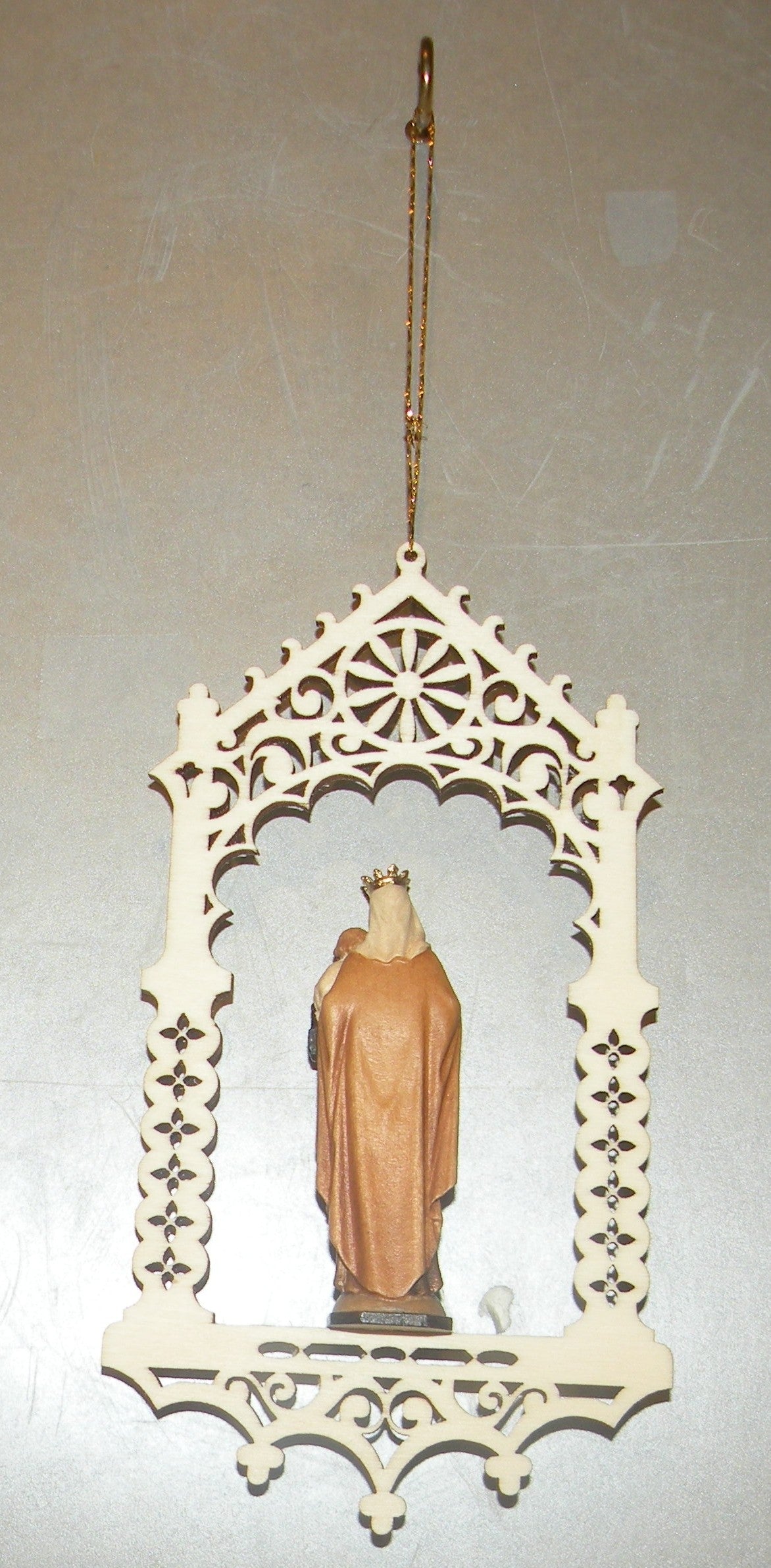 Virgin of the Carmel's mon.in niche  - 08371