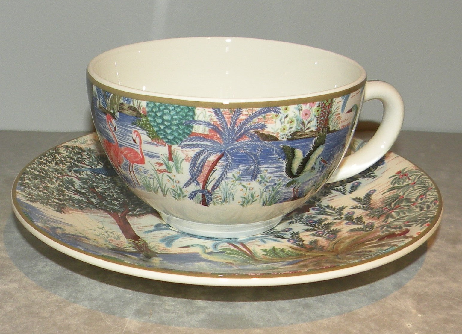 Breakfast Cup & Saucer Le Jardin du Palais