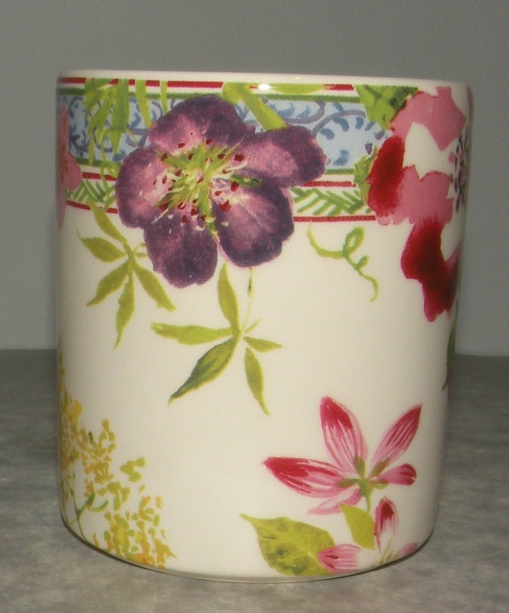 Pencil Holder,  Millefleurs