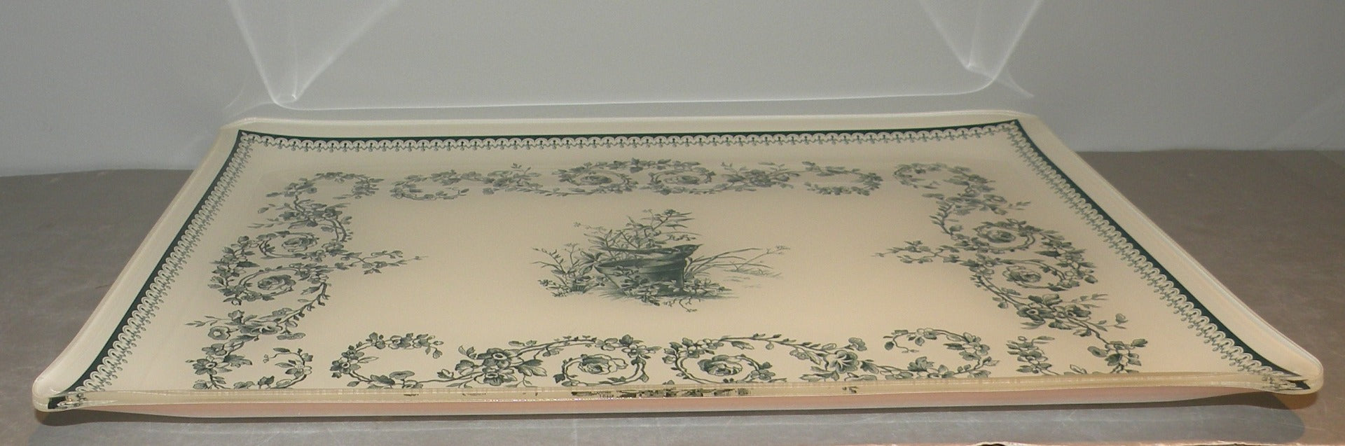acrylic serving tray small  Oiseau , Les Depareillees