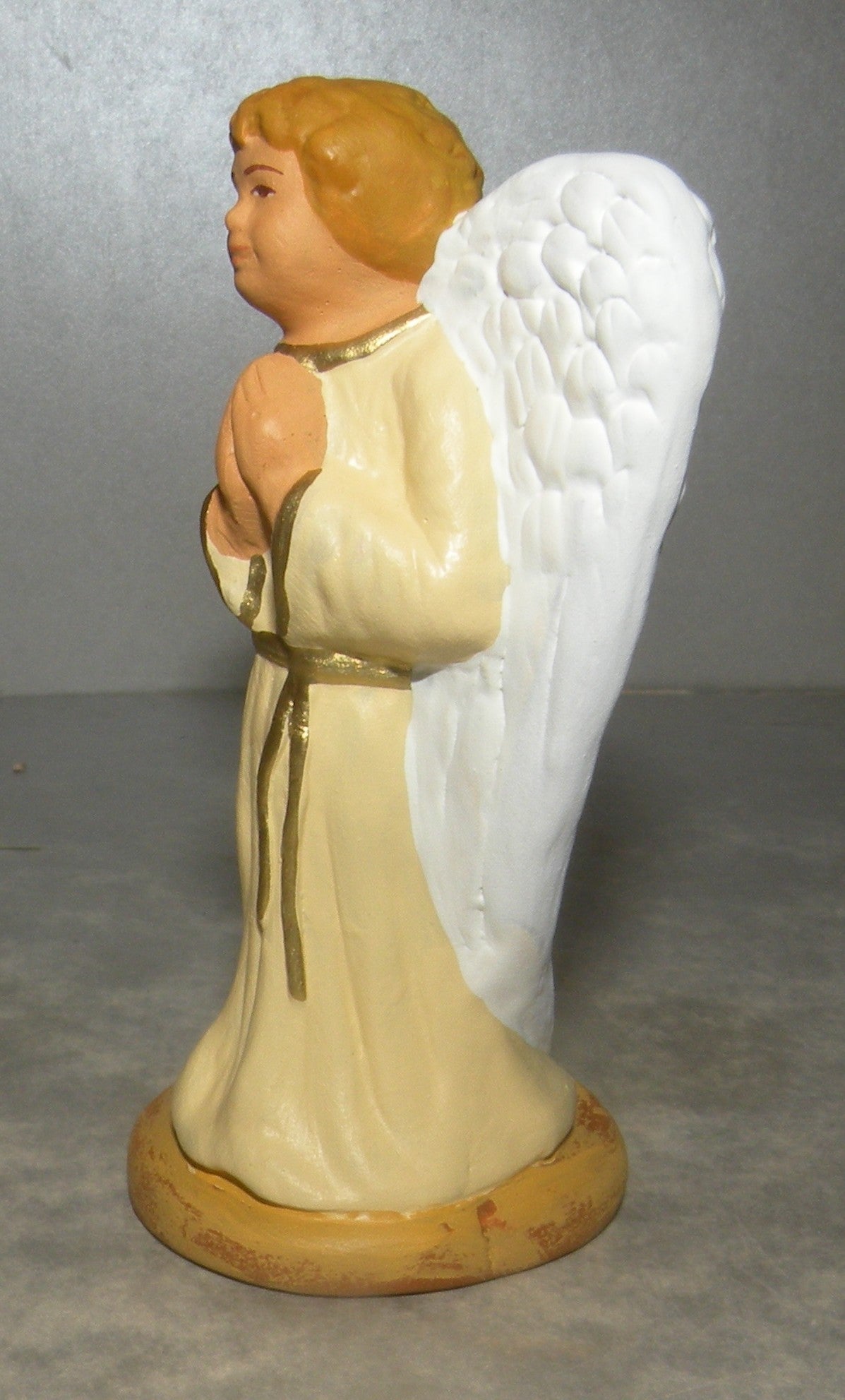 Guardian angel standing ( White ) , Fouque, 9 cm