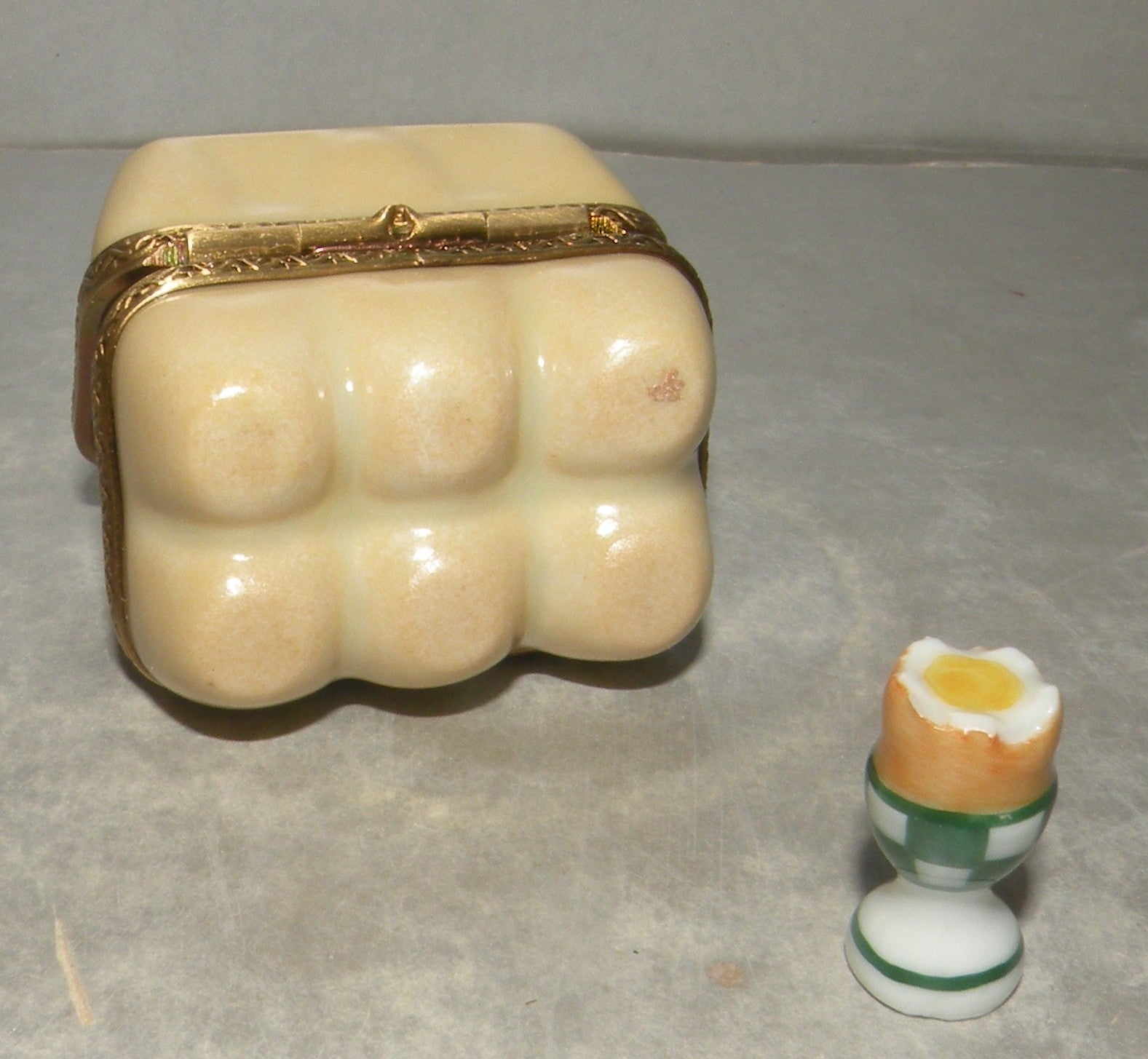 Box of Eggs and Egg Cup , Limoges Box Number 30