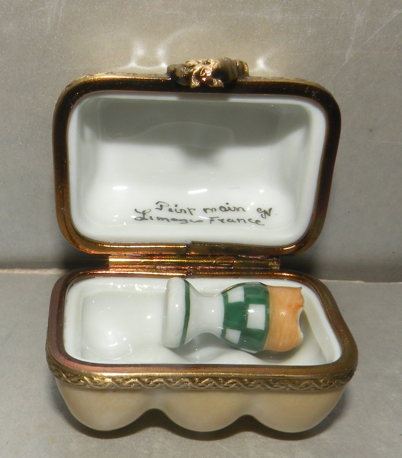 Box of Eggs and Egg Cup , Limoges Box Number 30