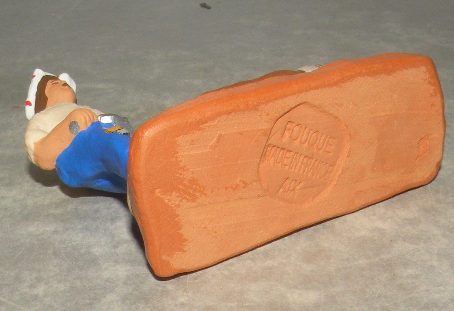 Tonin the bricklayer,  Fouque, 6 cm