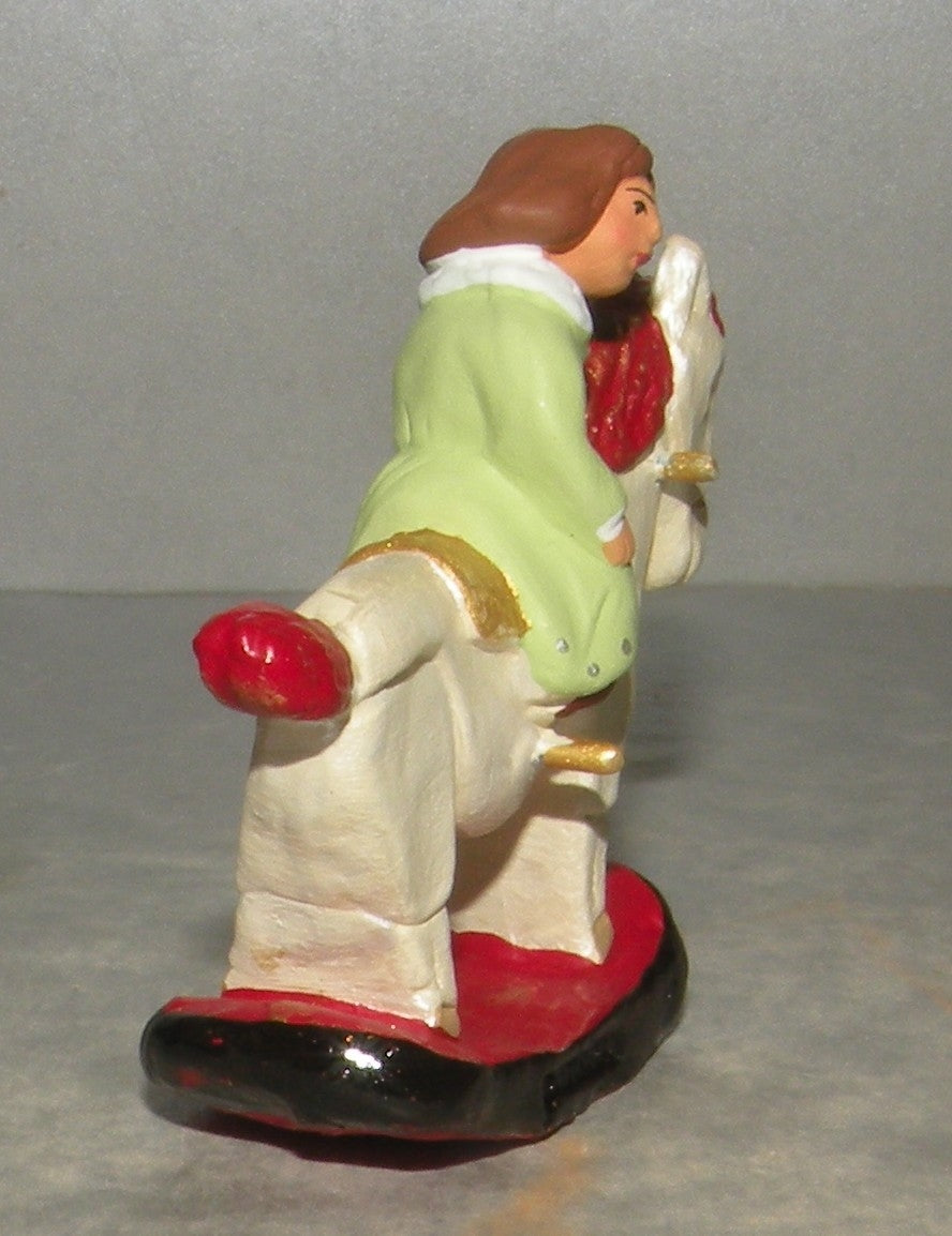 Girl on Horse Wood, Didier, 7 Cm