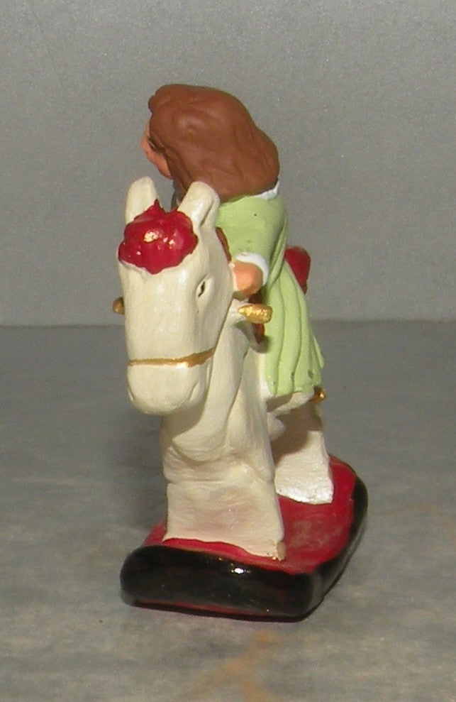 Girl on Horse Wood, Didier, 7 Cm