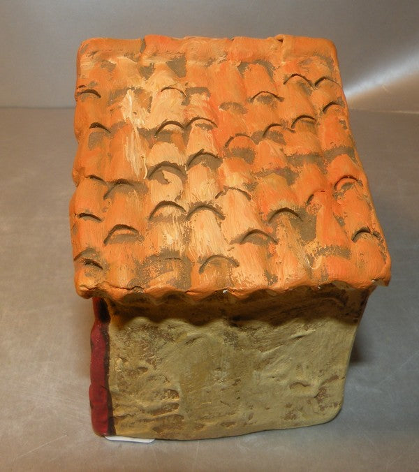 Cowshed 2 slope roof (all clay ), Fouque 2 cm