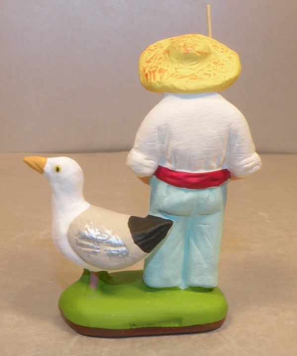 Fisherman and the Gull , Didier, 7 Cm