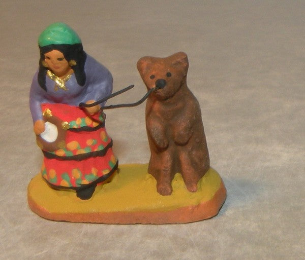 Gipsy woman with a bear, Fouque 2cm