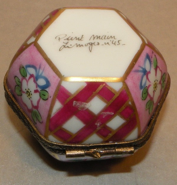 Hexagon Rose,  Limoges Box number 8