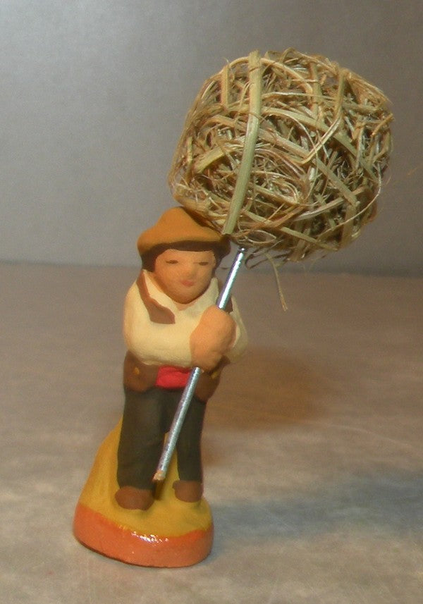 Man with bundle of Hay, Fouque 2cm