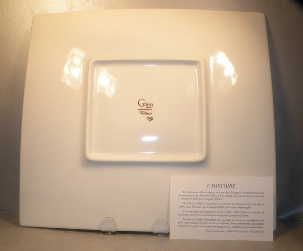 Large Rectangular Platter, Pivoines Zoom