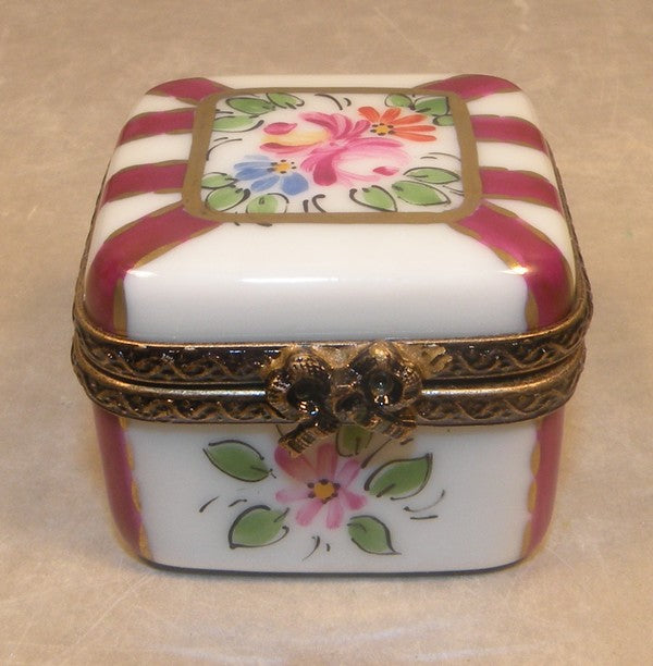 Mini square with stripes, Limoges Box number 92