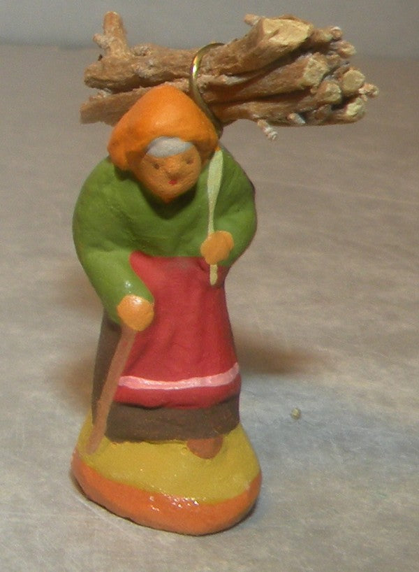 Woman carrying wood,  ( 119 ) Fouque 2cm