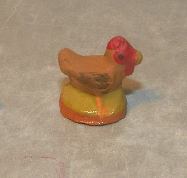 Hen (red), Fouque 2cm