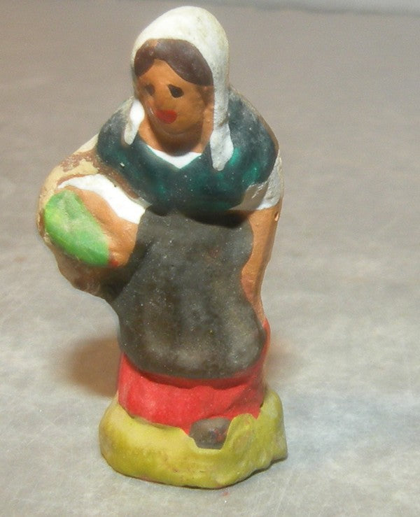 Provençal lady carrying olives, Fouque 2cm