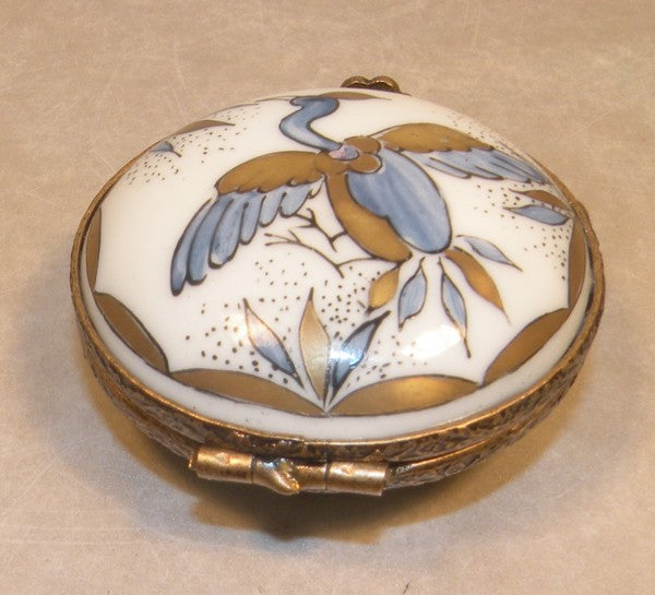 Round bird, Limoges Box number 5