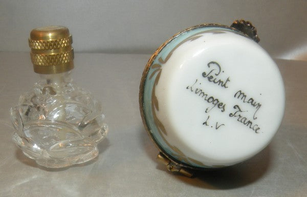 Perfumer round, Limoges Box number  28