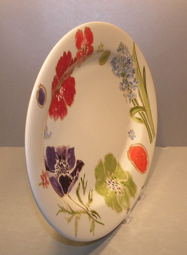 Oval Platter Jacinthe