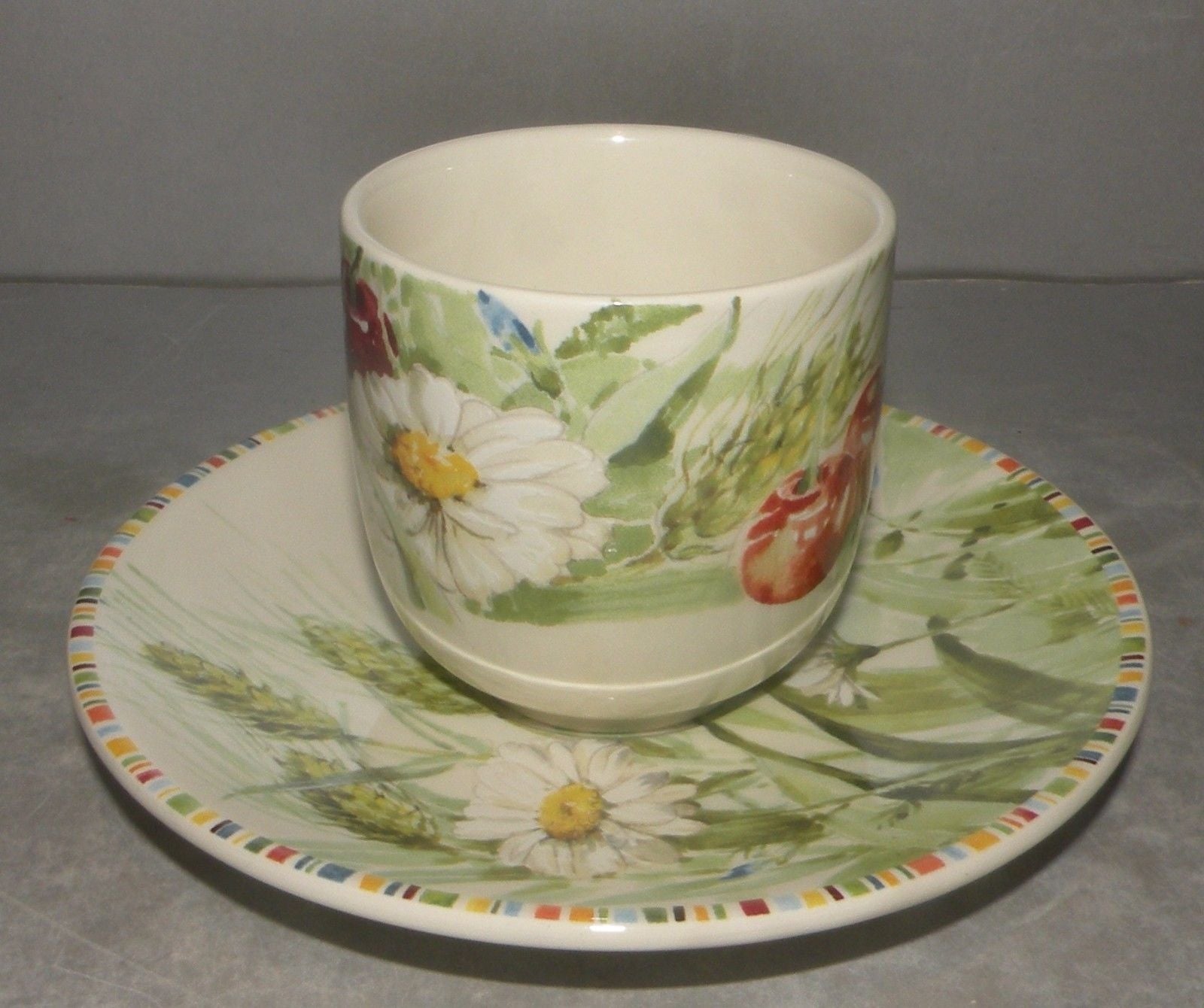 Expresso Cup & Saucer Cherry
