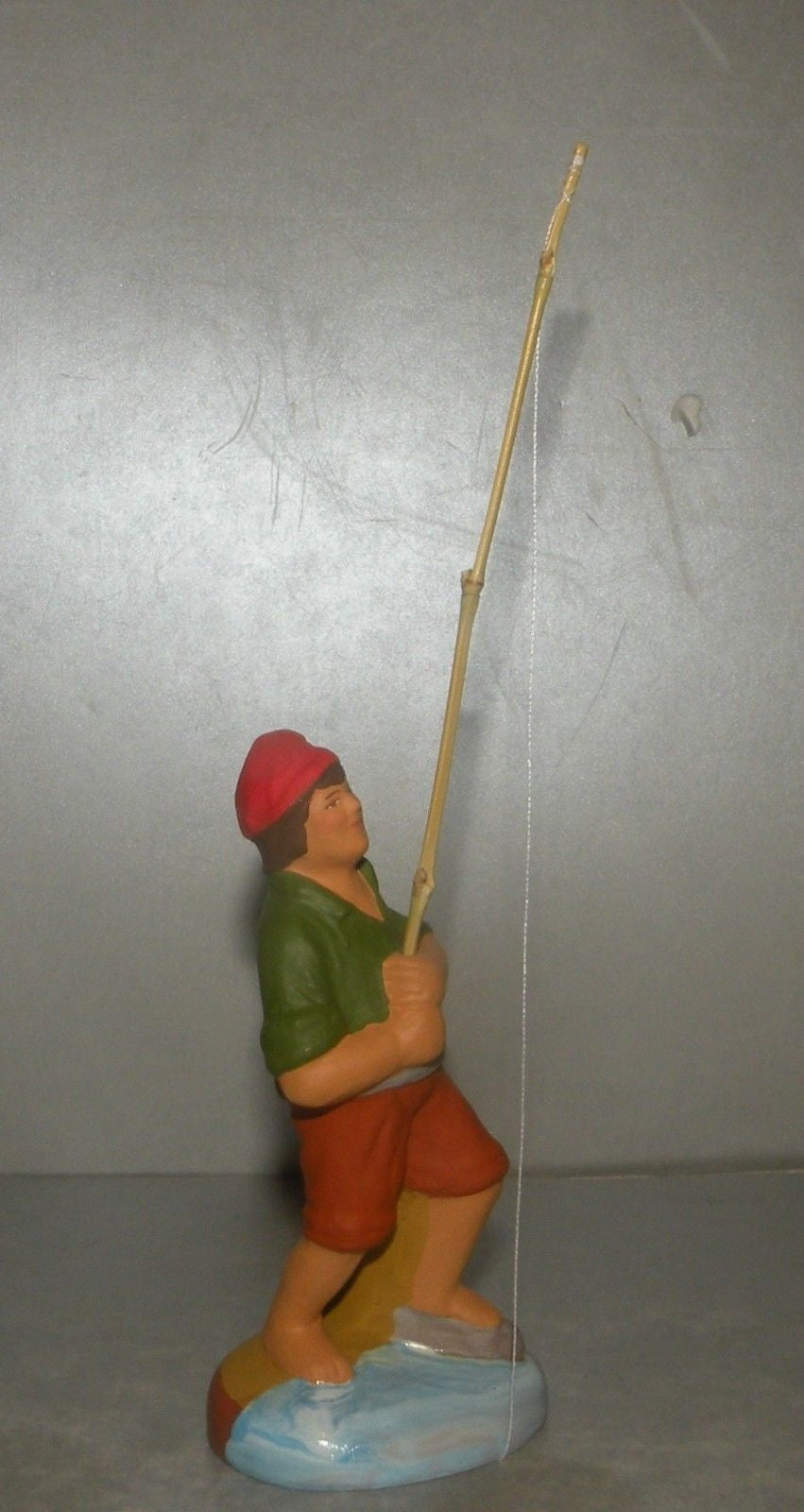 Fisherman standing, Fouque, 9 cm