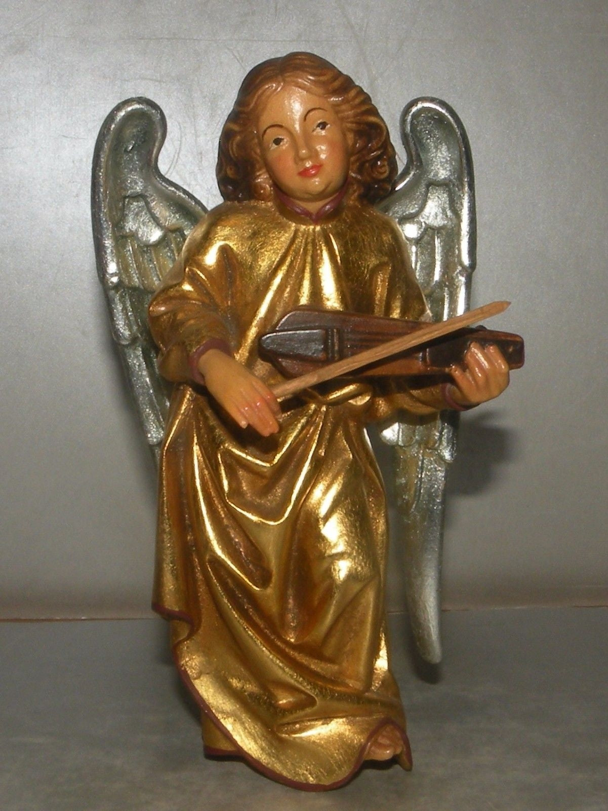 Angel with Violon  wood Deur O. Demetz