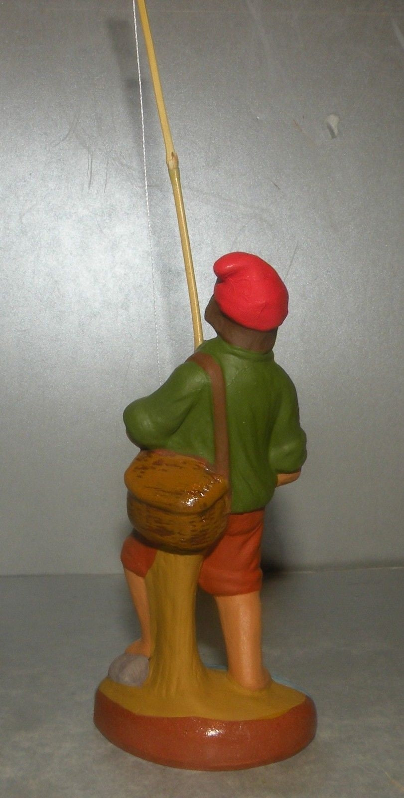 Fisherman standing, Fouque, 9 cm