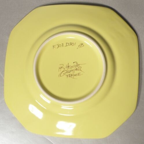 Bread & Butter Plate with a Man Soleil Yellow
