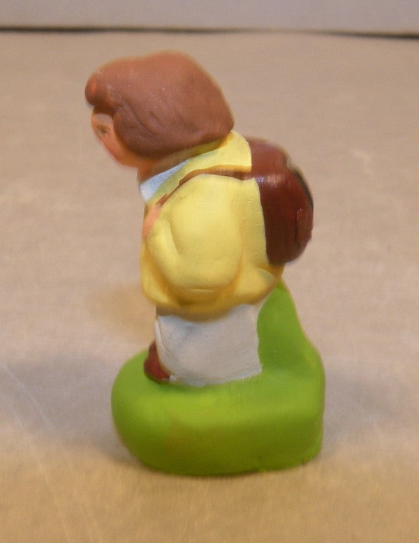 Schollboy with schoolbag , Didier, 4 Cm